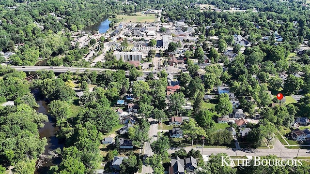 140 S Monroe St NE, Rockford, MI 49341 - aerial view of property's location featuring a large body of water