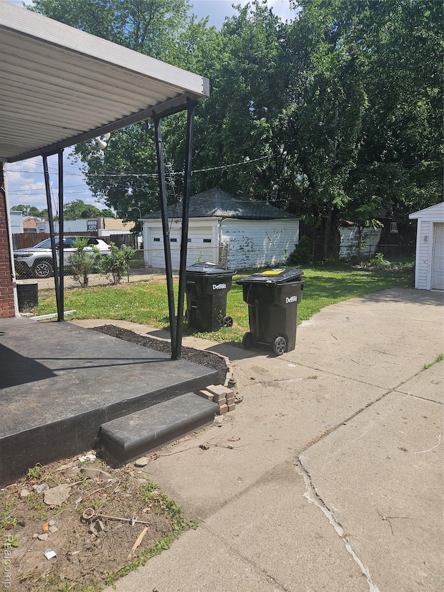 15900 Murray Hill St, Detroit, MI 48227 - view of patio / terrace