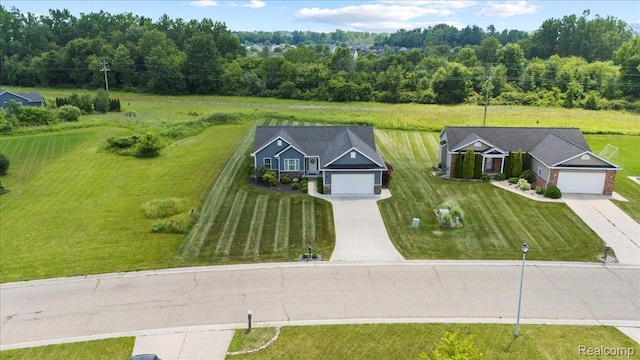 5606 Chatham Ln, Grand Blanc, MI 48439 - view from above of property