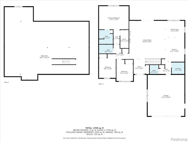 5606 Chatham Ln, Grand Blanc, MI 48439 - view of floor plan / room layout