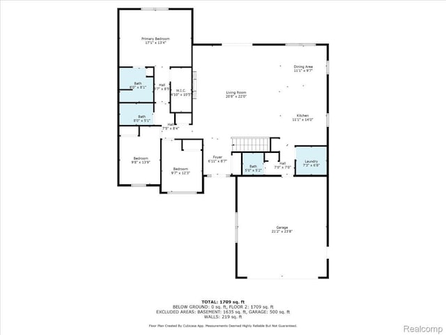 5606 Chatham Ln, Grand Blanc, MI 48439 - view of property floor plan