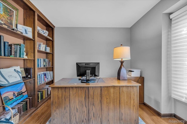 24842 White Plains Dr, Novi, MI 48374 - office space with wood finished floors and baseboards