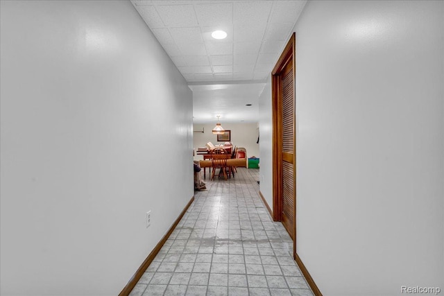 24842 White Plains Dr, Novi, MI 48374 - corridor with baseboards