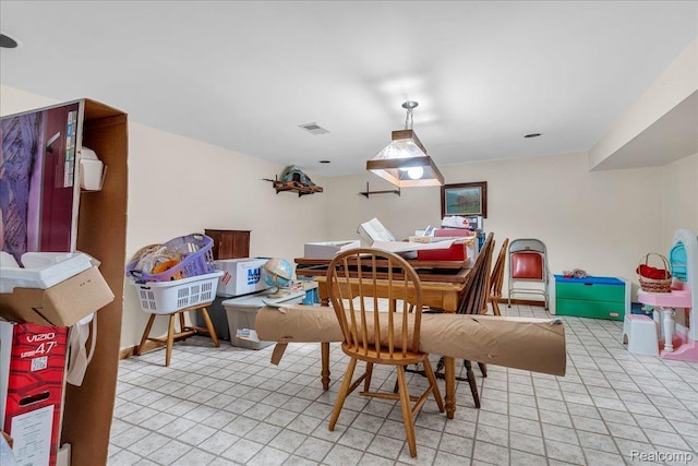 24842 White Plains Dr, Novi, MI 48374 - dining area with an office area