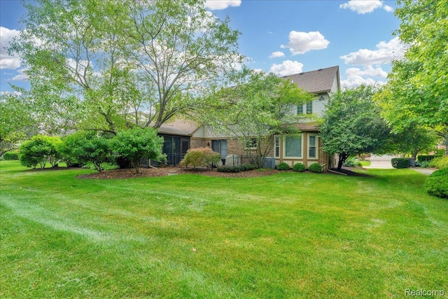 24842 White Plains Dr, Novi, MI 48374 - view of green lawn
