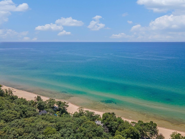 6881 Helena St, West Olive, MI 49460 - water view with local beach