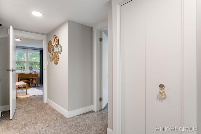 3255 Prairie St SW, Grandville, MI 49418 - hall featuring light colored carpet and baseboards