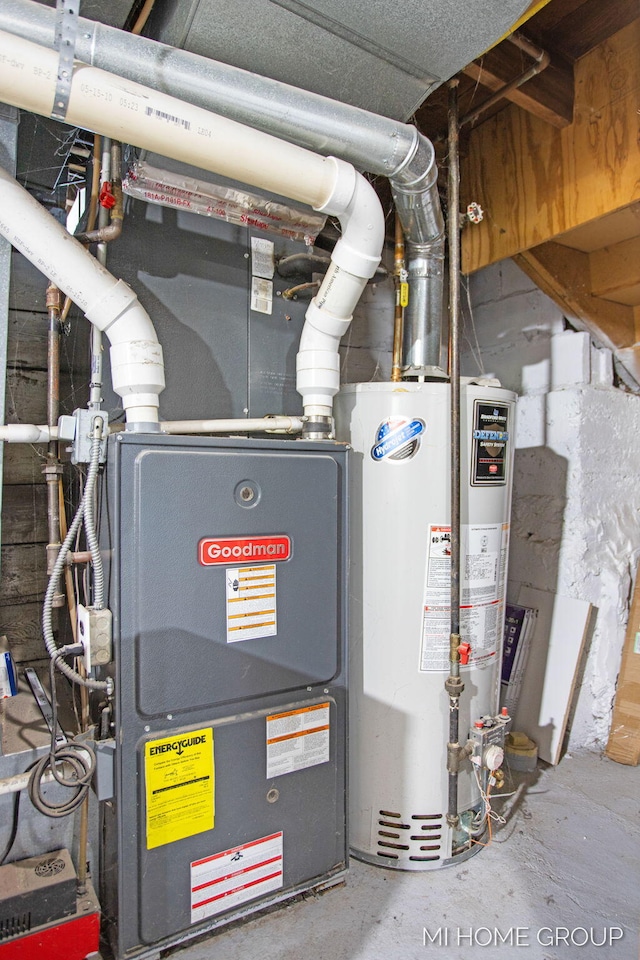 3255 Prairie St SW, Grandville, MI 49418 - utilities with gas water heater and heating unit