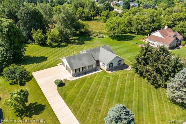 5037 Scheuners Way, Howell, MI 48843 - view from above of property