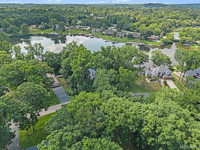 4729 Curtis Ln, Clarkston, MI 48346 - view of property location featuring a large body of water