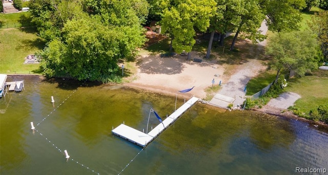 4729 Curtis Ln, Clarkston, MI 48346 - bird's eye view of a large body of water