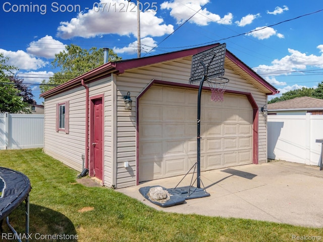 34060 Avondale St, Westland, MI 48186 - view of detached garage