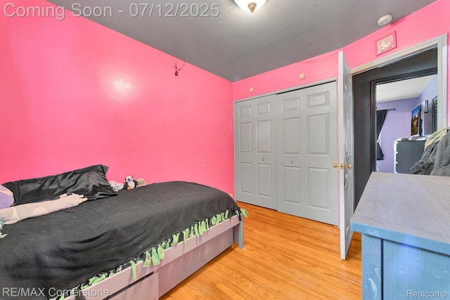 34060 Avondale St, Westland, MI 48186 - bedroom with wood finished floors and a closet