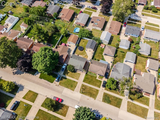 34060 Avondale St, Westland, MI 48186 - aerial perspective of suburban area