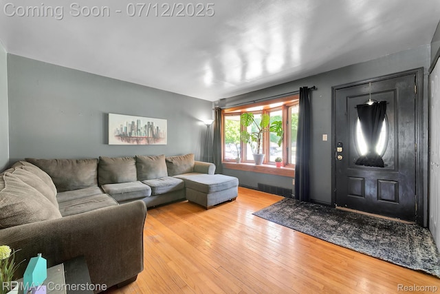 34060 Avondale St, Westland, MI 48186 - living area featuring wood finished floors