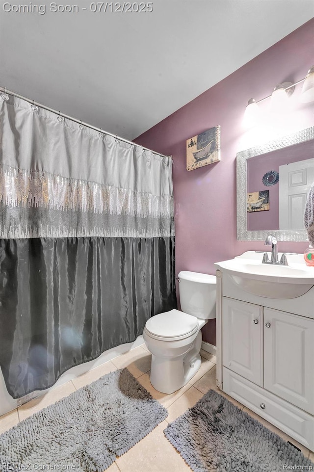 34060 Avondale St, Westland, MI 48186 - full bathroom with vanity and tile patterned flooring