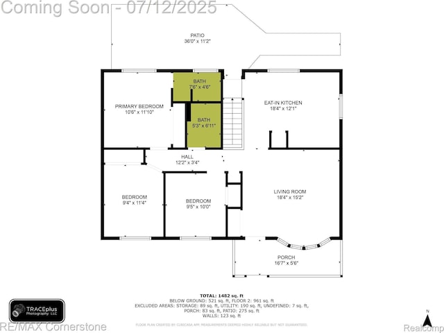 34060 Avondale St, Westland, MI 48186 - view of floor plan / room layout