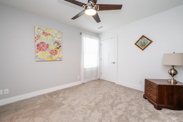4785 Lauren Ln, Saint Joseph, MI 49085 - unfurnished bedroom featuring carpet floors and ceiling fan