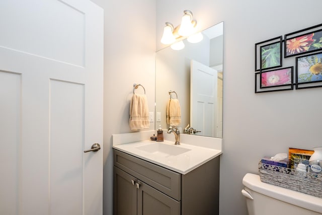 4785 Lauren Ln, Saint Joseph, MI 49085 - bathroom with vanity and toilet