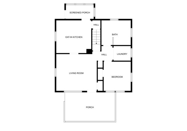 2025 Whitehall Rd, Muskegon, MI 49445 - view of floor plan / room layout