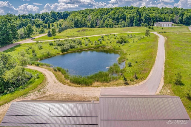 4646 Lehman Rd, West Branch, MI 48661 - aerial view of a nearby body of water