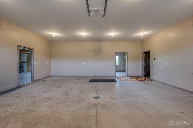 4646 Lehman Rd, West Branch, MI 48661 - garage with baseboards
