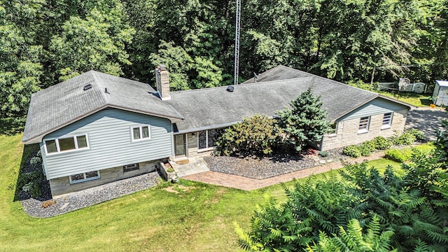 929 N Park Rd, Benton Harbor, MI 49022 - view from above of property