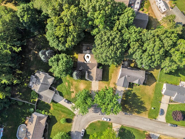 1972 Red Pine Dr, Dorr, MI 49323 - aerial view of property and surrounding area featuring nearby suburban area