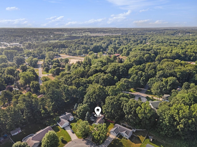 1972 Red Pine Dr, Dorr, MI 49323 - aerial overview of property's location featuring a forest
