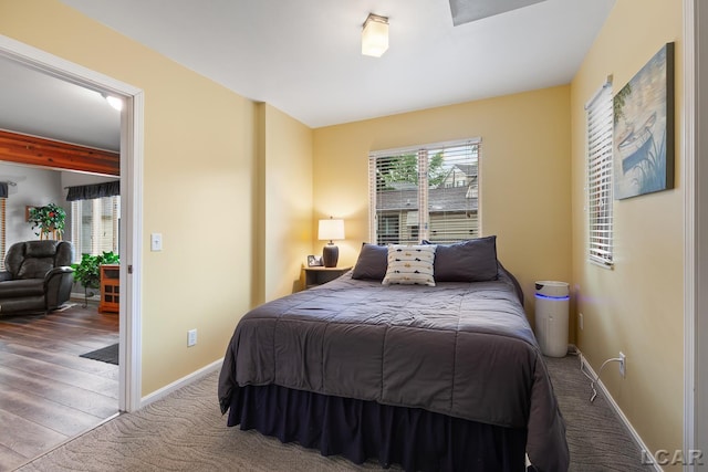 3129 Oakshade Dr, Manitou Beach, MI 49253 - bedroom featuring wood finished floors and carpet floors