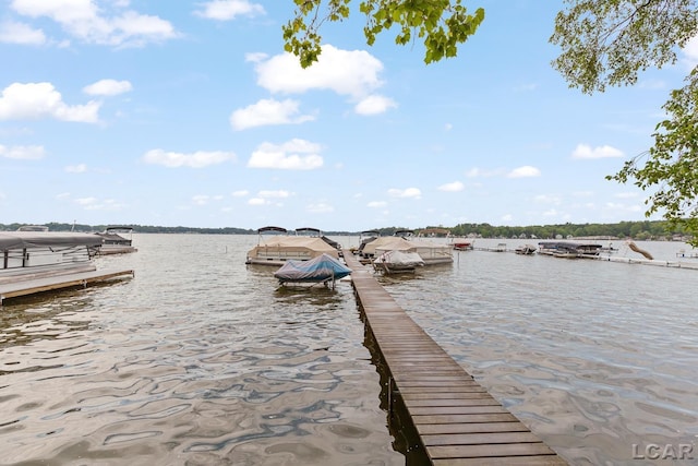 3129 Oakshade Dr, Manitou Beach, MI 49253 - dock with a water view