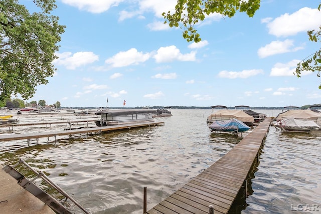 3129 Oakshade Dr, Manitou Beach, MI 49253 - dock with a water view