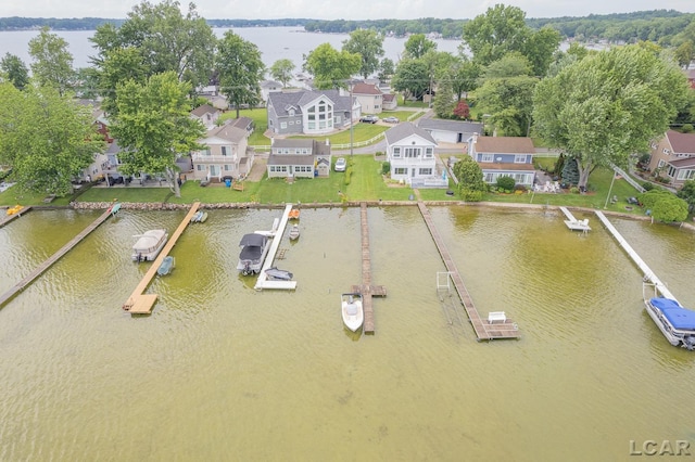 3129 Oakshade Dr, Manitou Beach, MI 49253 - bird's eye view of a nearby body of water