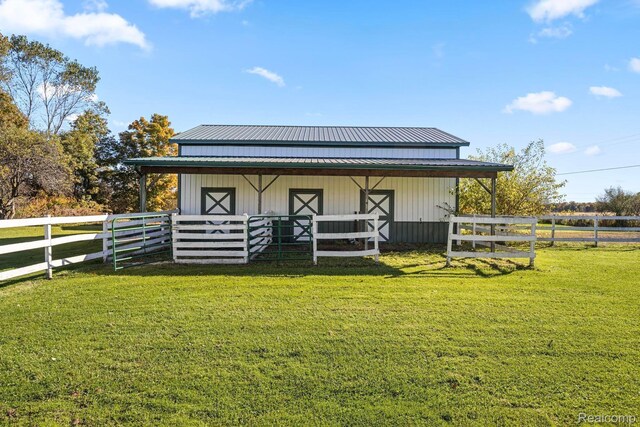 3985 Wadhams Rd, China, MI 48054 - view of outbuilding featuring an exterior structure