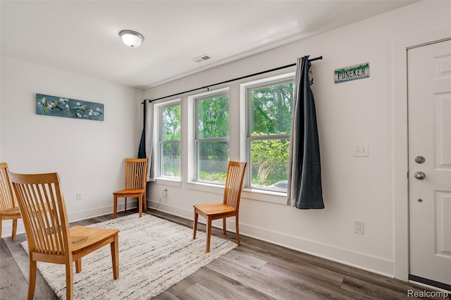 5973 Stella, Troy, MI 48085 - sitting room with wood finished floors and baseboards