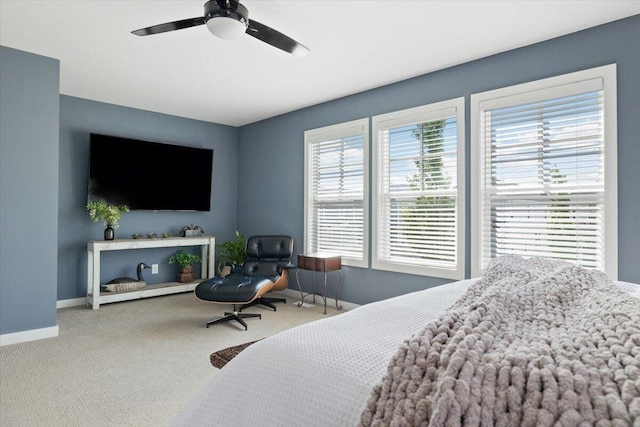 230 Cavelier Ave, Saint Joseph, MI 49085 - bedroom featuring carpet flooring and ceiling fan