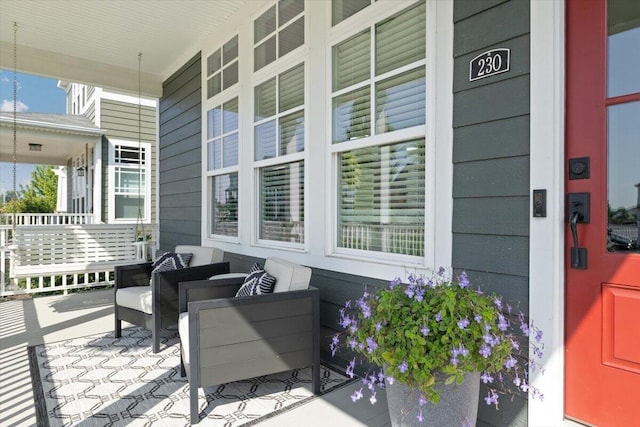 230 Cavelier Ave, Saint Joseph, MI 49085 - view of covered porch