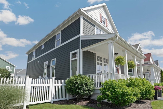 230 Cavelier Ave, Saint Joseph, MI 49085 - view of home's exterior with covered porch