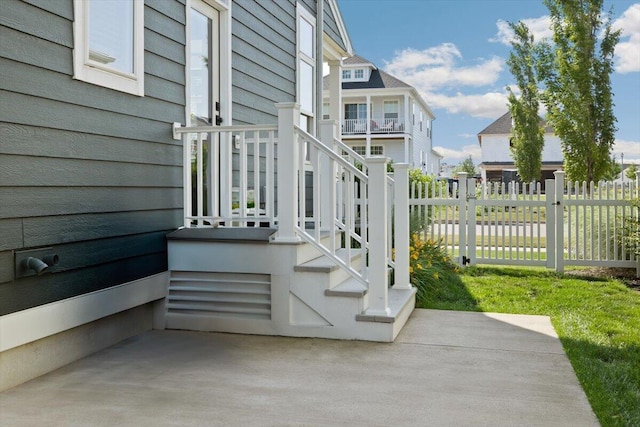 230 Cavelier Ave, Saint Joseph, MI 49085 - view of patio featuring stairs
