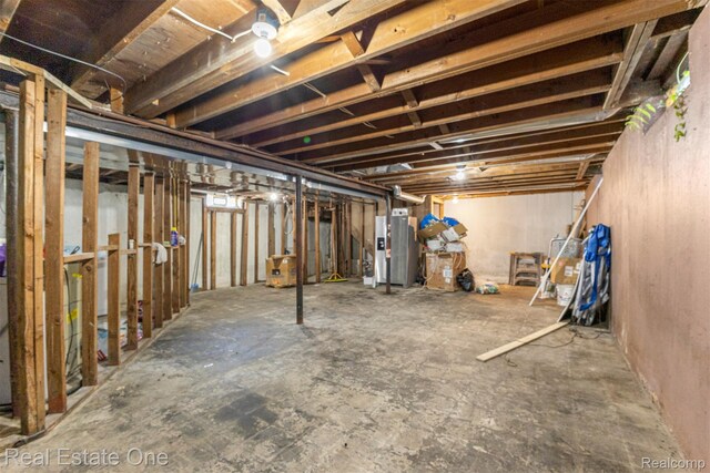 496 Lenoir Ave, River Rouge, MI 48218 - view of unfinished below grade area