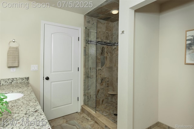 3666 Phillips Ave, Berkley, MI 48072 - full bath with a shower stall and vanity