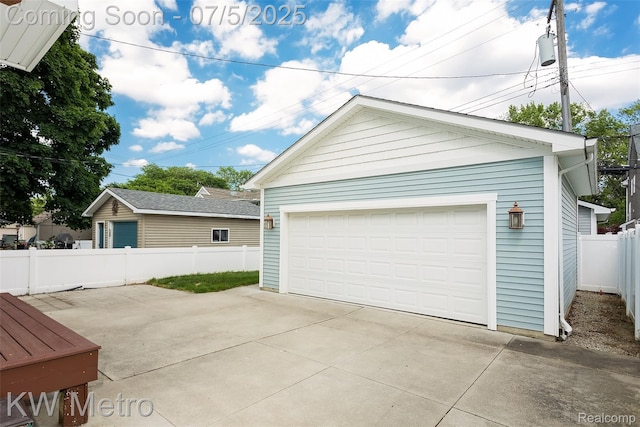 3666 Phillips Ave, Berkley, MI 48072 - view of detached garage