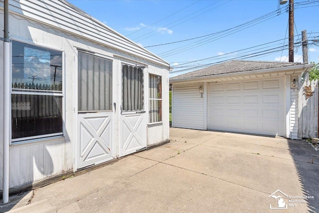 1534 London St, Lincoln Park, MI 48146 - view of detached garage