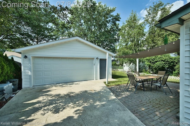 1726 Oxford Rd, Berkley, MI 48072 - view of detached garage