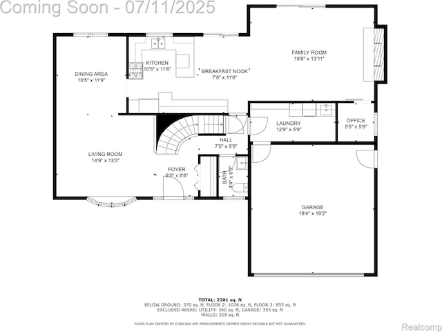 8527 Congress Dr, Canton, MI 48187 - view of floor plan / room layout