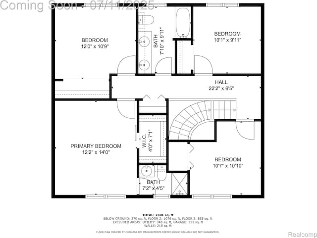 8527 Congress Dr, Canton, MI 48187 - view of room layout