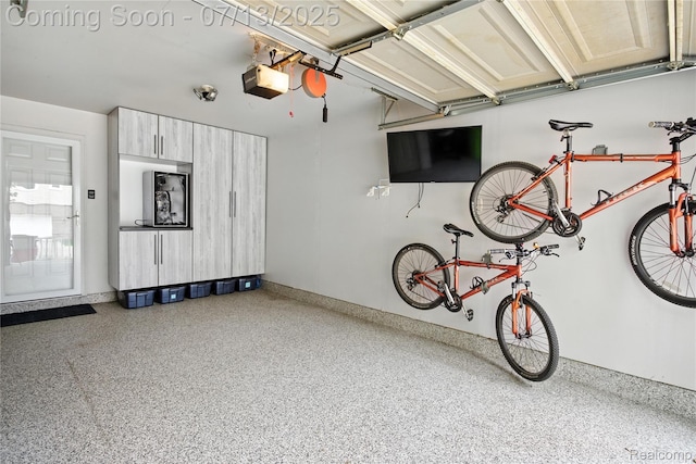 3317 Parkways Blvd, Auburn Hills, MI 48326 - garage with a garage door opener and baseboards