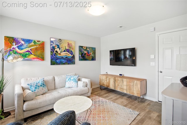 3317 Parkways Blvd, Auburn Hills, MI 48326 - living room featuring wood finished floors and baseboards