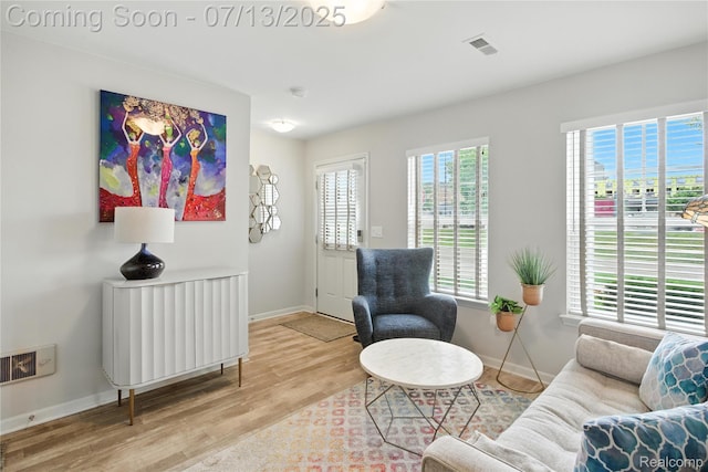 3317 Parkways Blvd, Auburn Hills, MI 48326 - living area featuring wood finished floors and baseboards