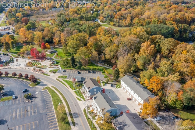 3317 Parkways Blvd, Auburn Hills, MI 48326 - bird's eye view of a heavily wooded area